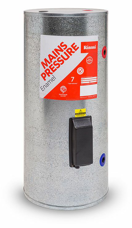 Mains pressure hot water cylinder