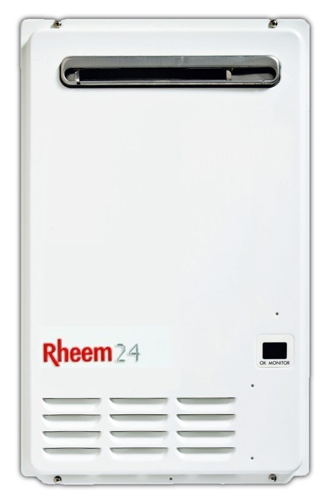 Rheem 24 gas water heater