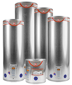 Rheem mains pressure vitreous enamel hot water cylinder